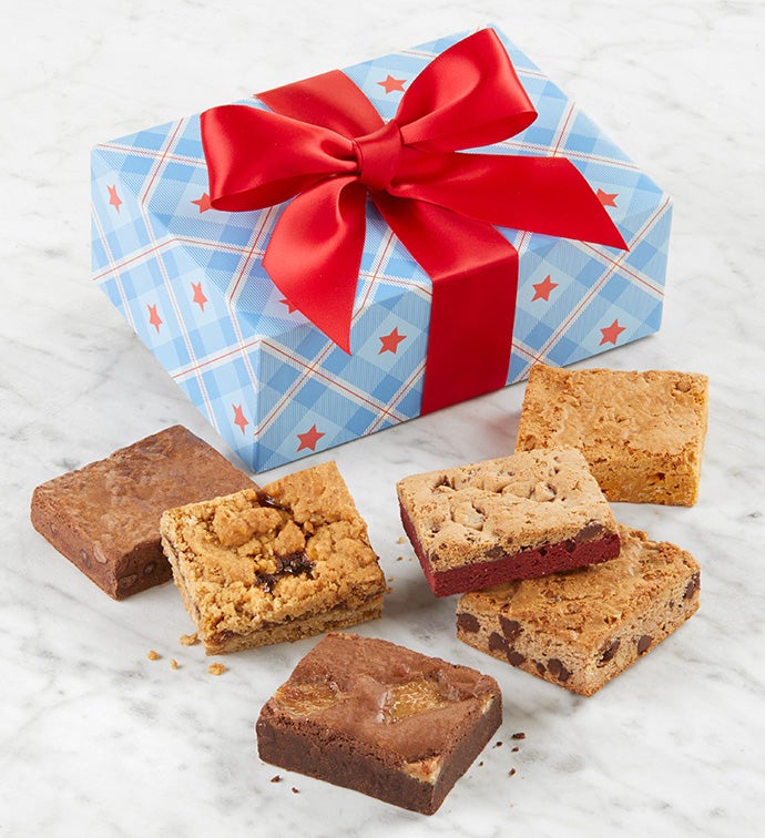 Patriotic Brownie Sampler
